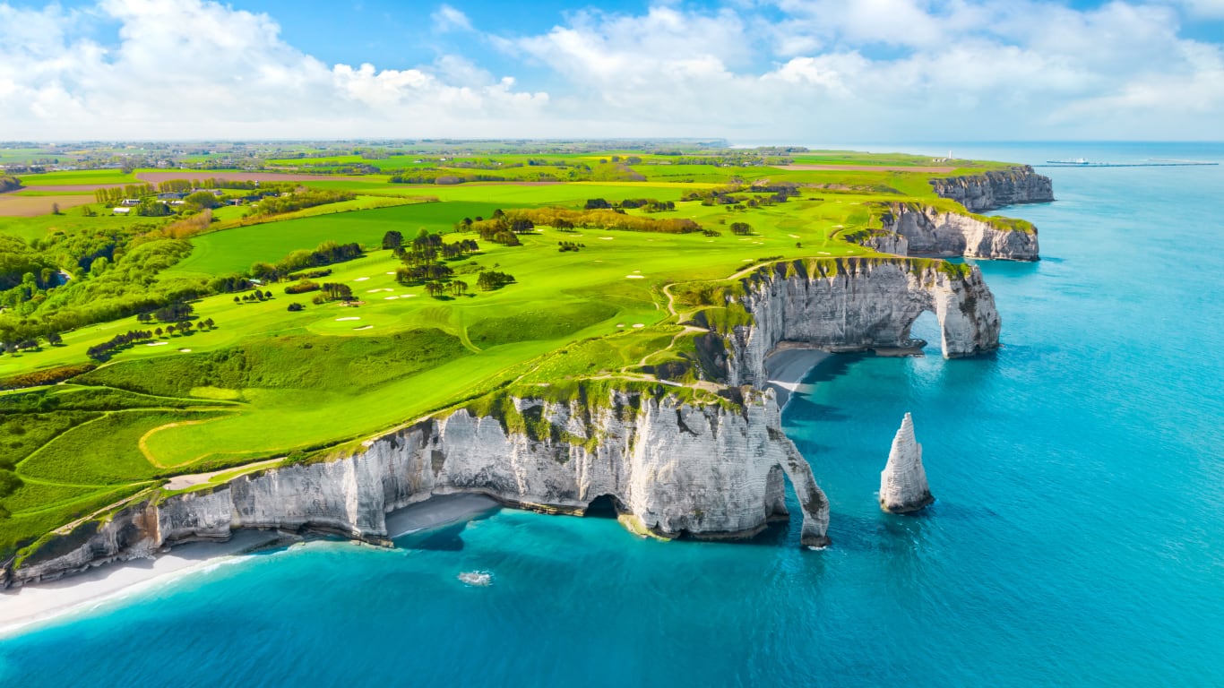 Map Of Coastal France