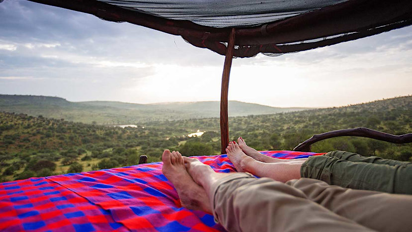 Loisaba Star Bed