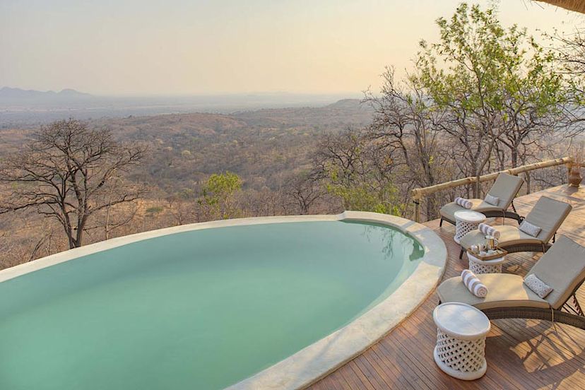 Outdoor Pool with Sundeck