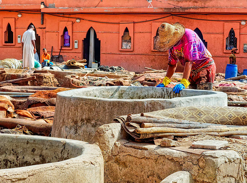 Tannery, Fes