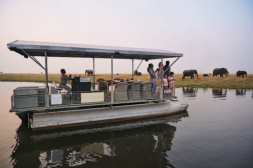 Boat Safari, Chobe Game Lodge