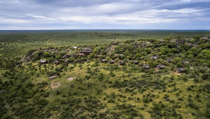 Aerial View of Ongava Lodge