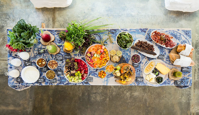 Breakfast at Babylonstoren