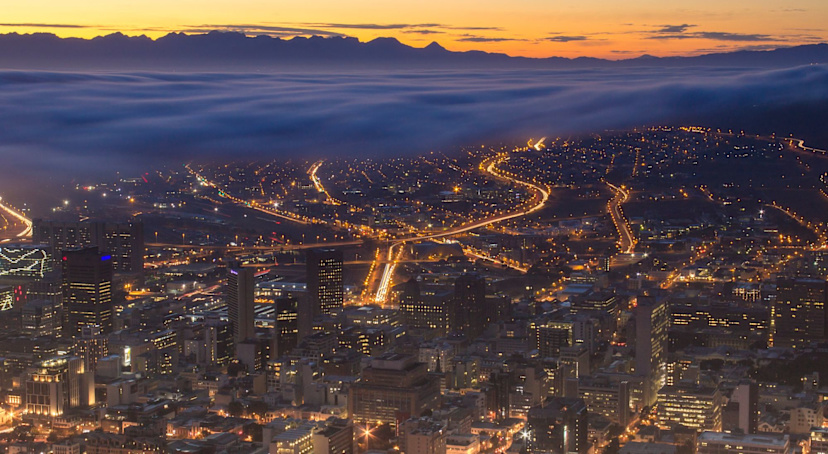 johannesburg skyline night