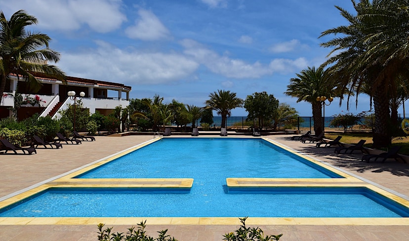 Swimming Pool & Loungers