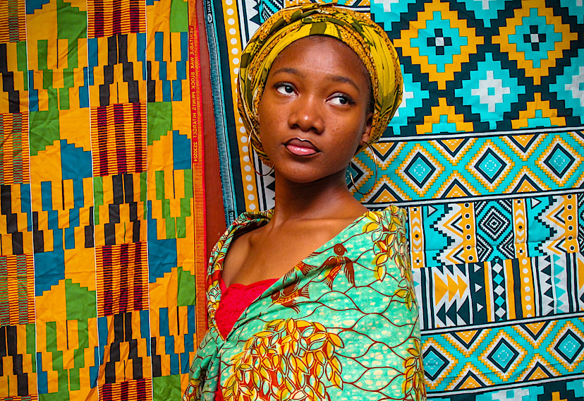Ghanese Textiles: Batik & Wax Print