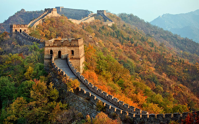 Great Wall At Mutianyu