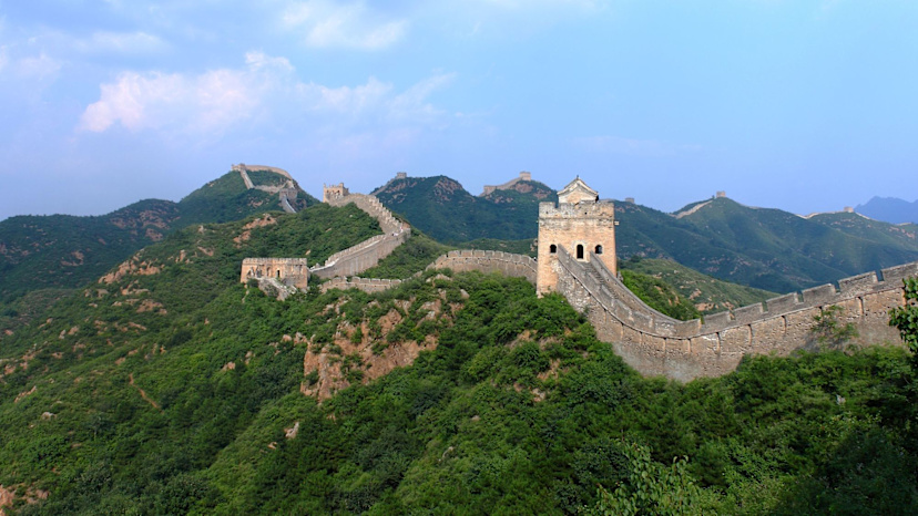 Great Wall At Jinshanling