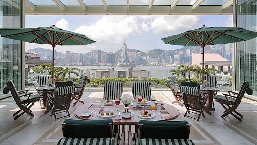 kowloon peninsula hong kong view