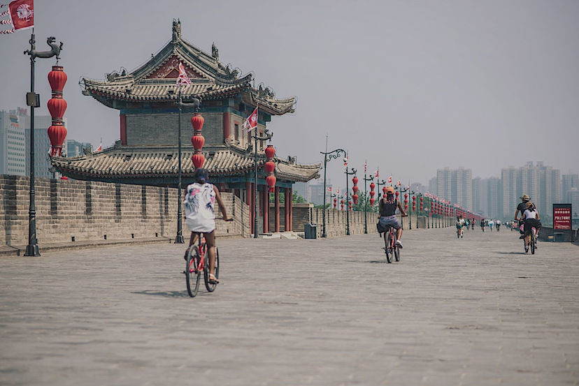 Fortified Wall By Bike