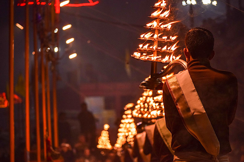 Aarti Prayer Ceremony