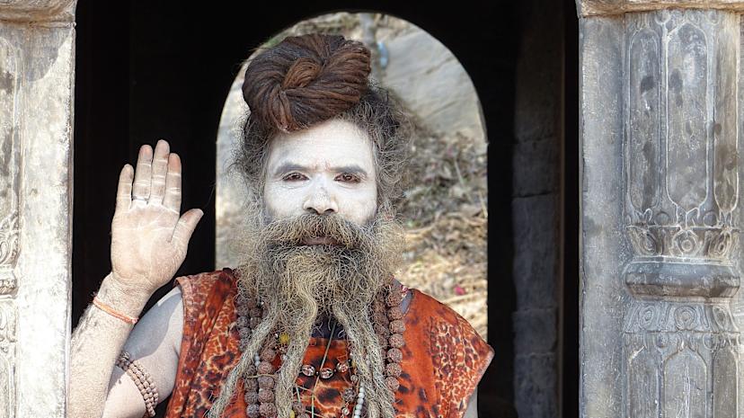 Ascetic in Varanasi
