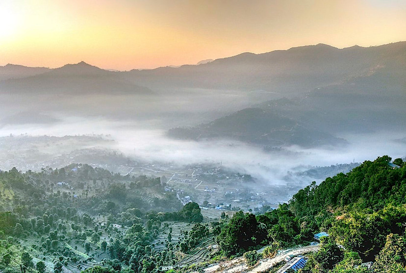 Sunset at Nagarkot