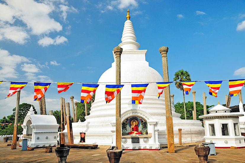 Thuparamaya Dagoba In Anuradhapura