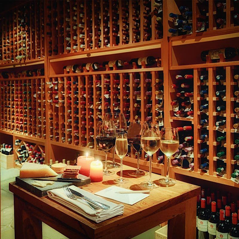 bungaraya island resort wine cave