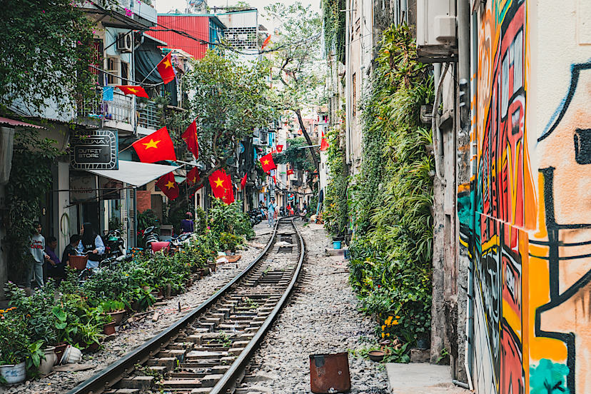Backstreets of Hanoi