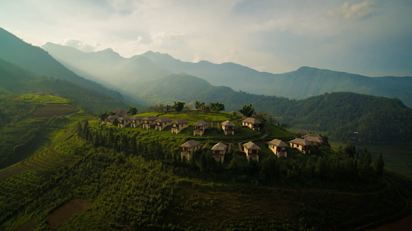 Sapa Topas-Ecolodge-Aerial-View