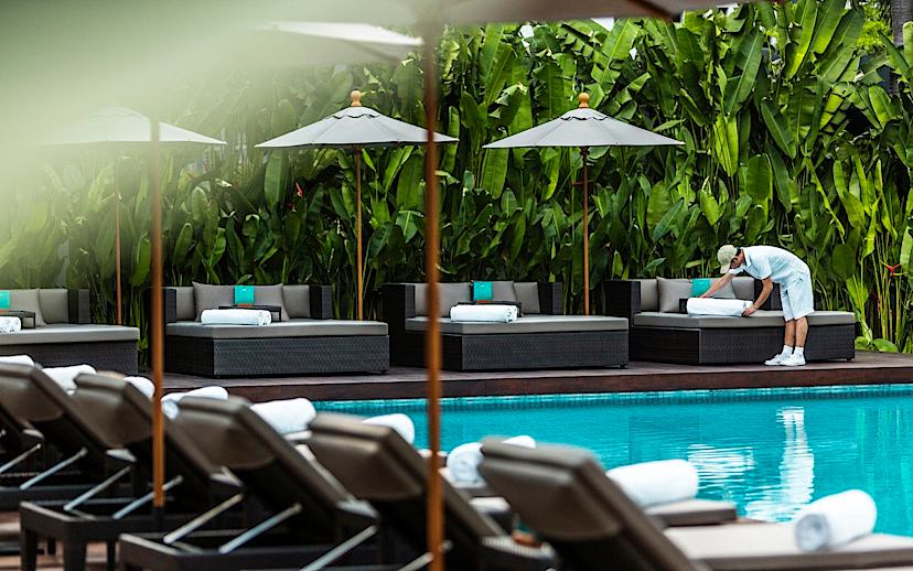 Pool at COMO Metropolitan Bangkok