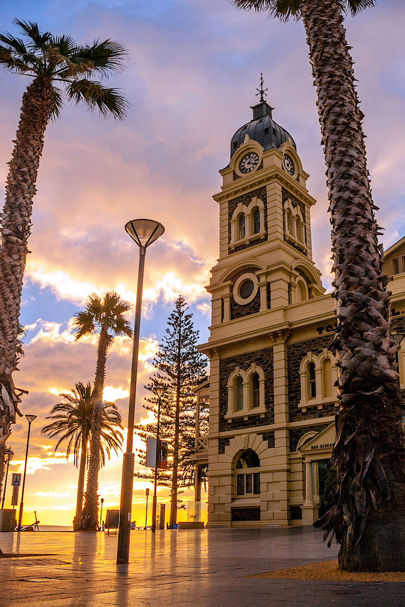 Adelaide Town Hall at Sunset