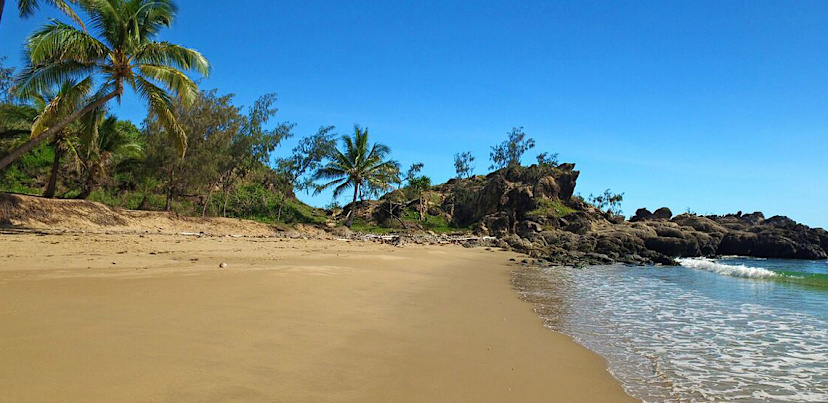 Private-Access Beach