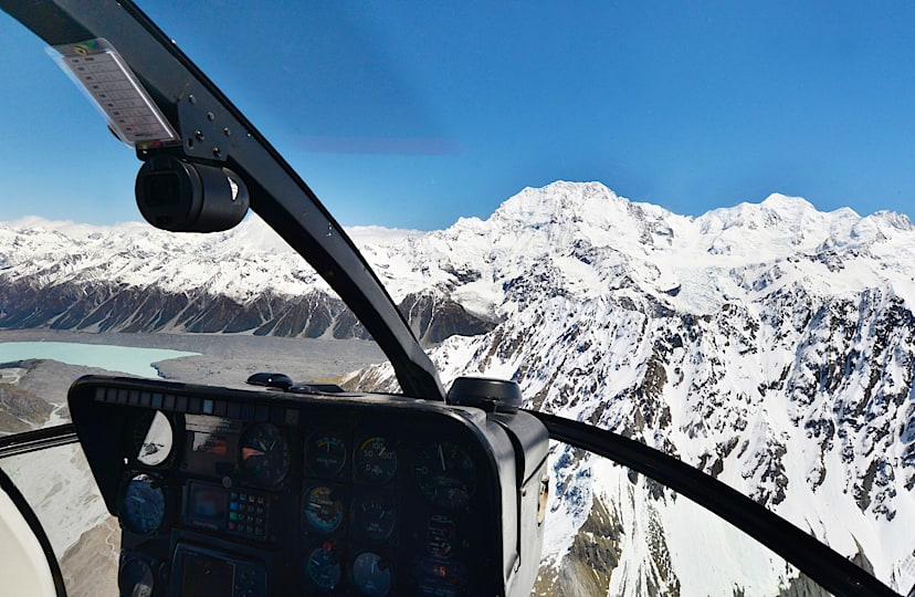 Flying Over Mount Cook