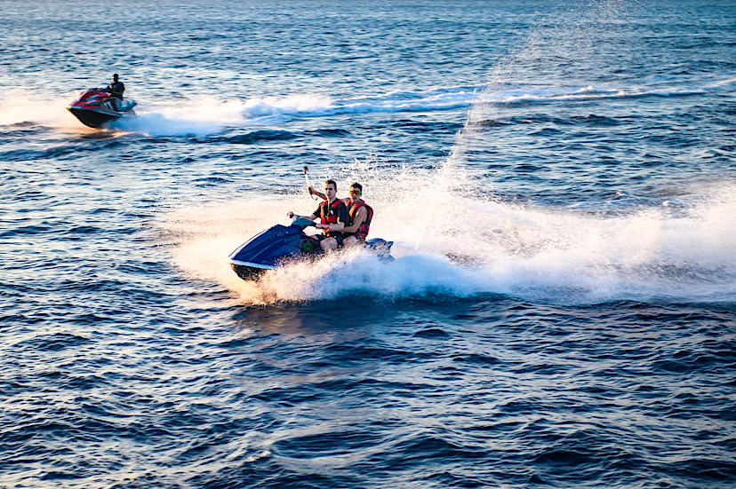 Optional Jet Skiing