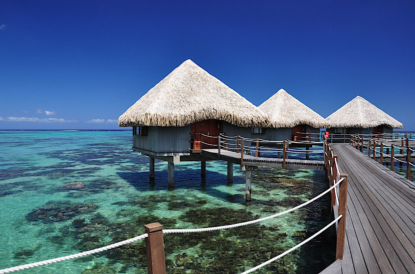 Beach cabins