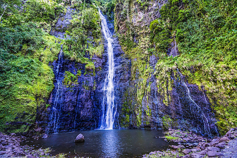 Faarumai Waterfalls Tahiti