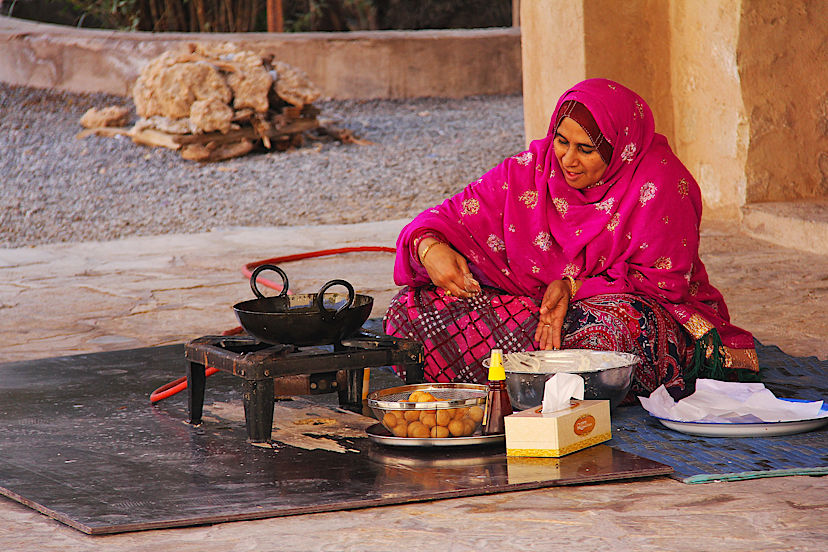 Local Woman, Nizwa Fort