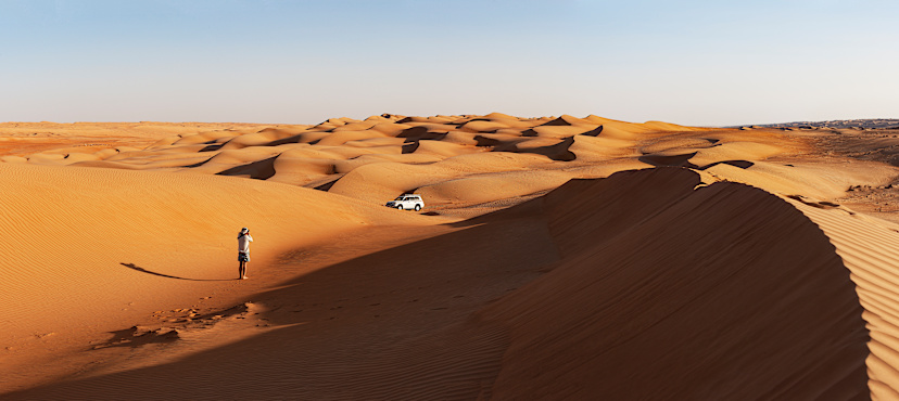 Off-roading in Wahiba Sands