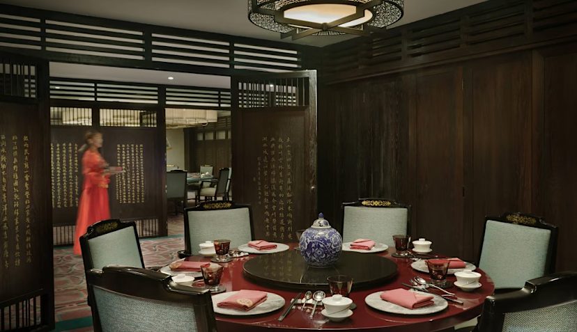 Dining at Al Bustan Palace