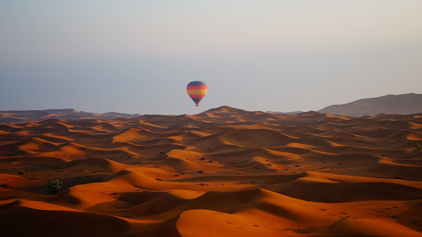 Optional: Hot Air Balloning