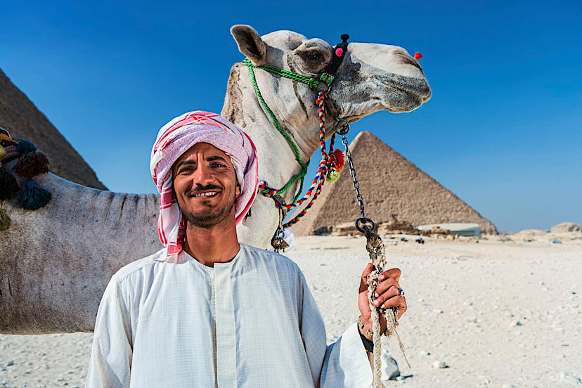 Camel Rides In Giza