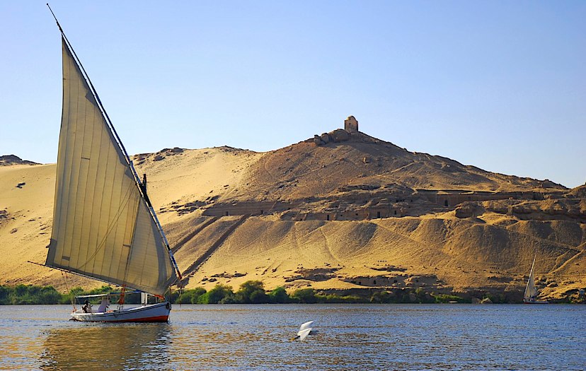 Felucca on the Nile River