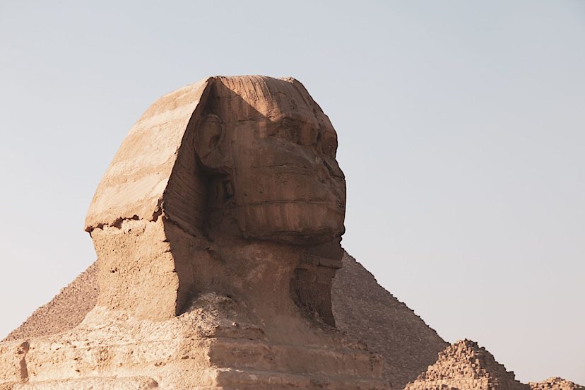Sphinx In Giza