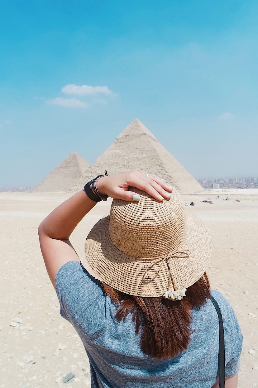 Lady in Giza Portrait