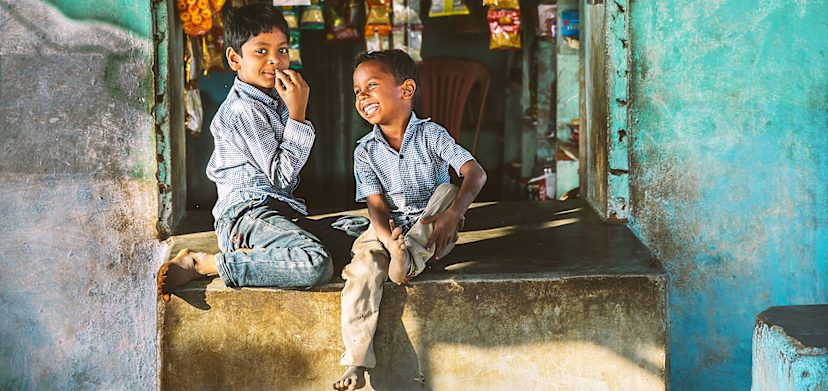 The Children of Jamtra Village