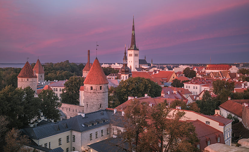 Evening in Tallinn