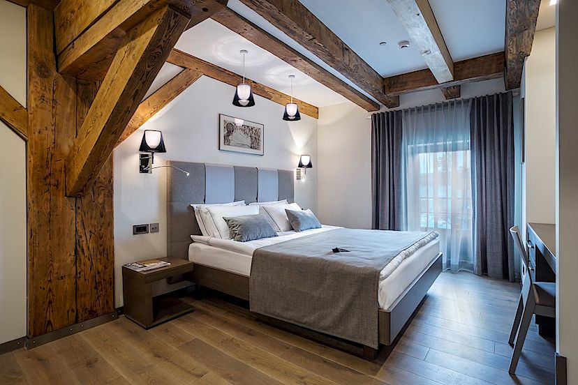 double room with castle view