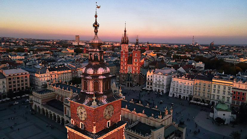 Evening Stroll in Krakow