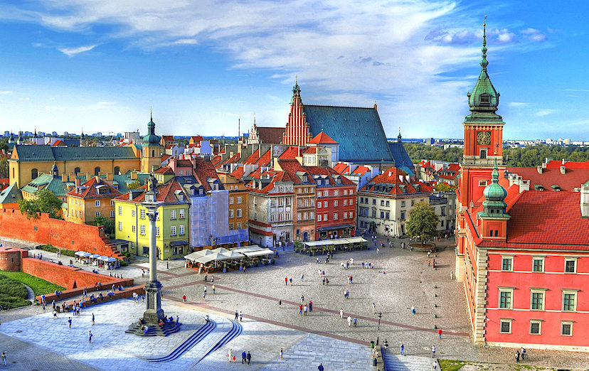 Warsaw Castle Square