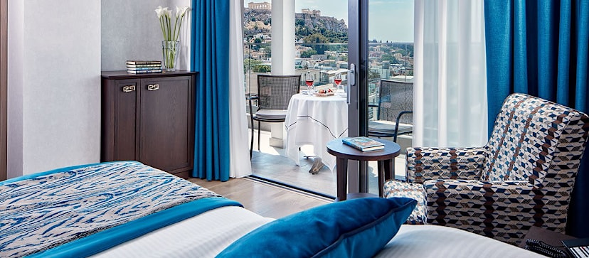 deluxe room acropolis view