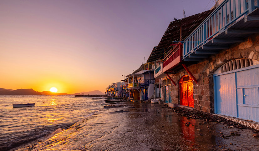 Sunset in Milos