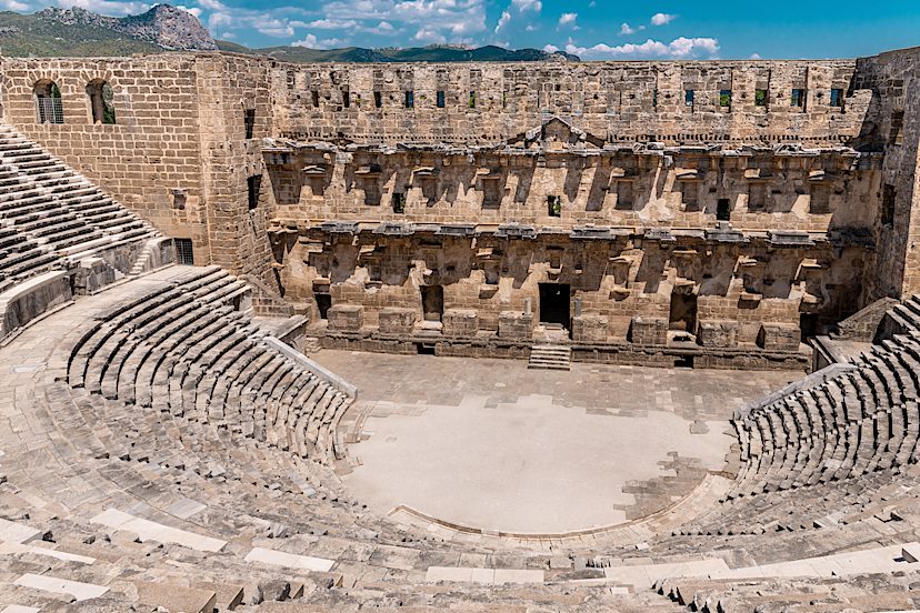 Roman Amphitheater Of Aspendos