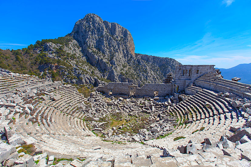 Termessos Ampitheater Ruins