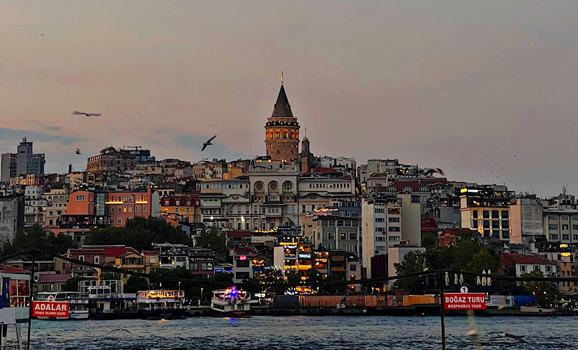 Galataport at Golden Hour