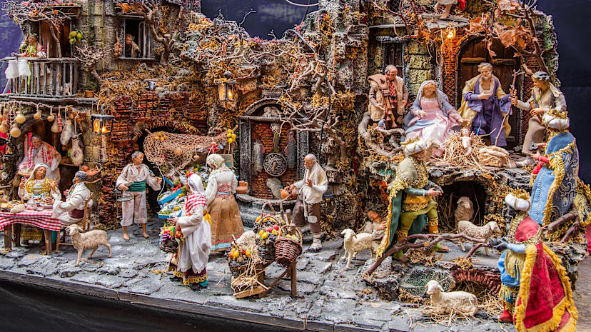 Via San Gregorio Armeno Nativity
