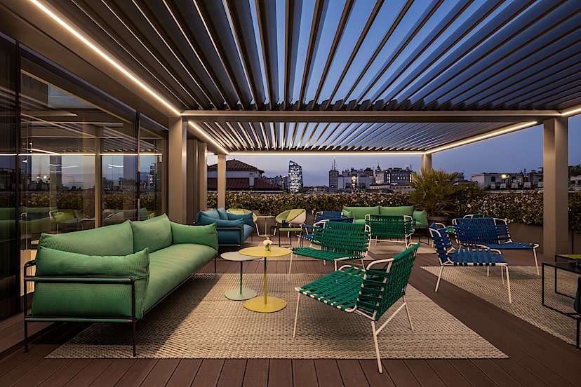 Evenings on the Rooftop Terrace