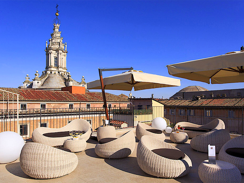 Rooftop Terrace at Palazzo Navona