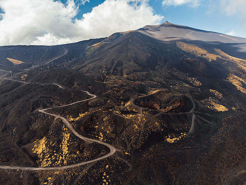 Mount Etna Sunset Flightseeing By Helicopter